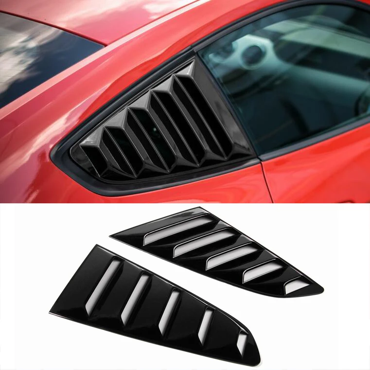 New Arrival Side Window Vent Trim Louvers Scoop Ring Cover Exterior