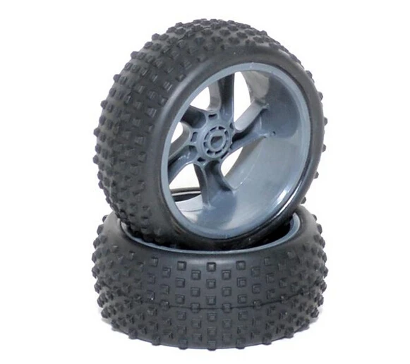 

HIMOTO 1:18 Tire and Rim for Buggy and Short Course Truck 28659 (23626B+28658) 2P