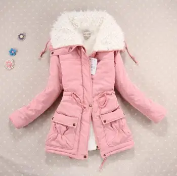 

2020.Parkas Free shipping jacket new winter coat women's large size women's candy-colored coat 896