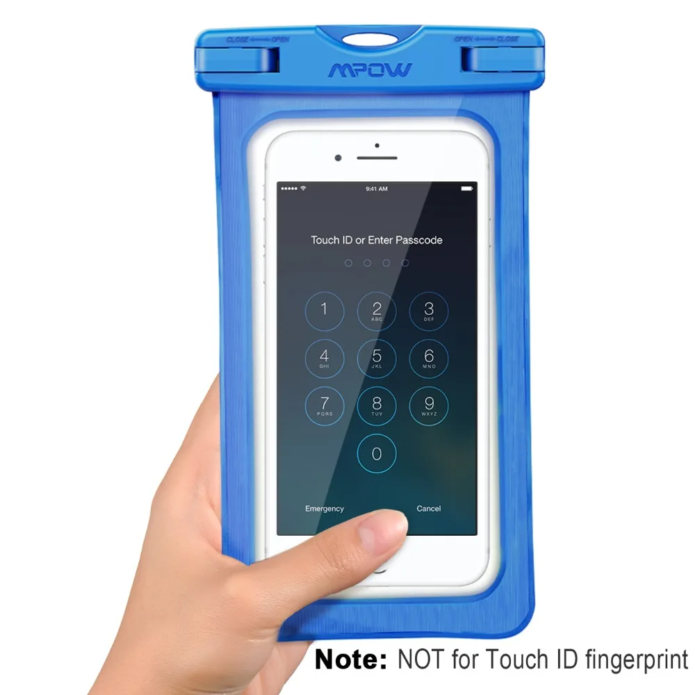 3pcs Mpow IPX8 Waterproof Bags Swimming Case Universal Smartphone Pouch 7
