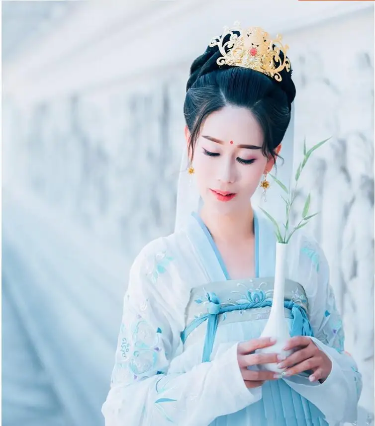 Летний национальный Древний китайский маскарадный костюм hanfu древняя Женская Китайская одежда hanfu Женская китайская сценическая одежда
