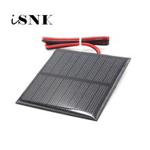 3V 3.5V 4V Solar Panel 100mA 120mA 150mA 250mA 300mA 350mA 435mA 500mA Battery Cell Phone Charger with connect wire