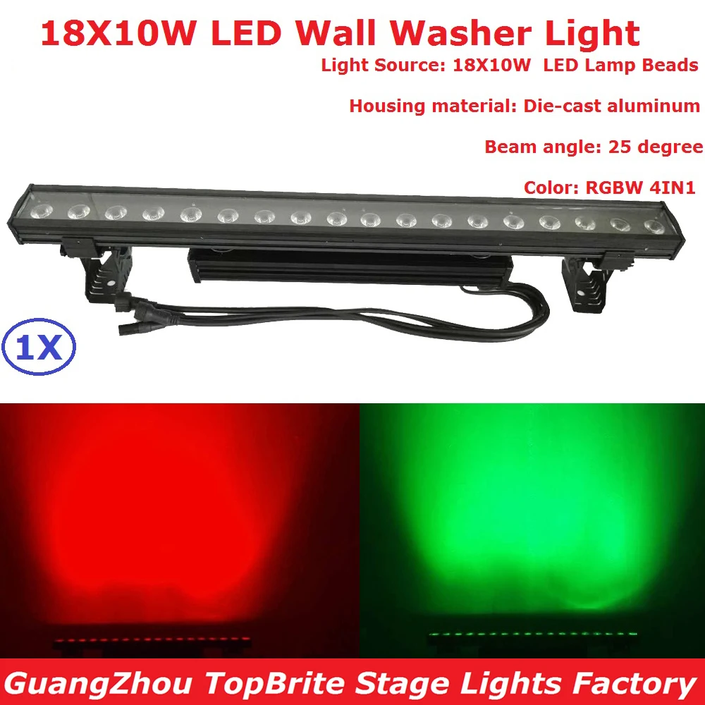 Newest Waterproof Wall Washer Lights IP65 DMX Line Bar Led Wall Wash Stage Light For Dj Disco Party Wedding Outdoor Decoration