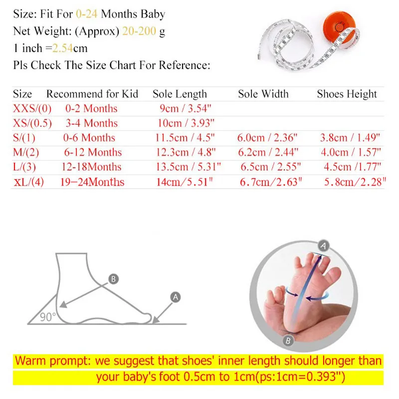 baby foot 10 cm shoe size