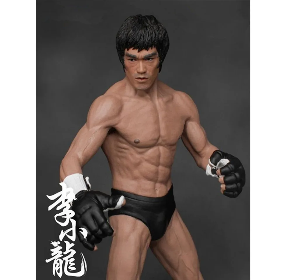 

Bruce Lee Fighting Version PVC Action Figure Collectible For Kids Toys Gifts Brinquedos