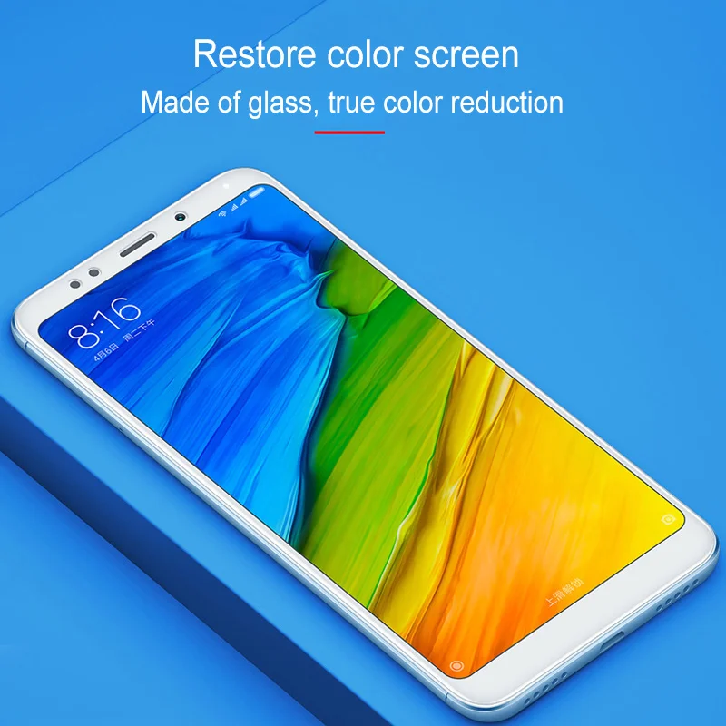 ESVNE 2 шт./лот защитное стекло на Xiaomi redmi Note 5 pro Экран протектор redmi 5A 5 плюс Закаленное стекло Фильм 2.5D полный крышка