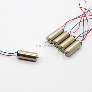 

50pcs 4.2V 46000RPM 6x14mm Coreless DC Motor Strong magnetic high speed for helicopter model aircraft toys