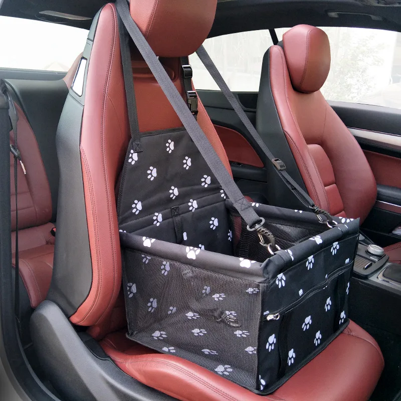 

NEW Paws Pet Dog Carrier Folding Car Seat Pad Safe Carry House Puppy Bag Car Travel Accessories Waterproof Dog Seat Bag Basket