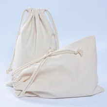 30 шт. ручной работы для мужчин и женщин Дорожная упаковка Органайзер многоразовый многоцелевой мешок хлопок холст шнурок маленькие подарочные пакеты