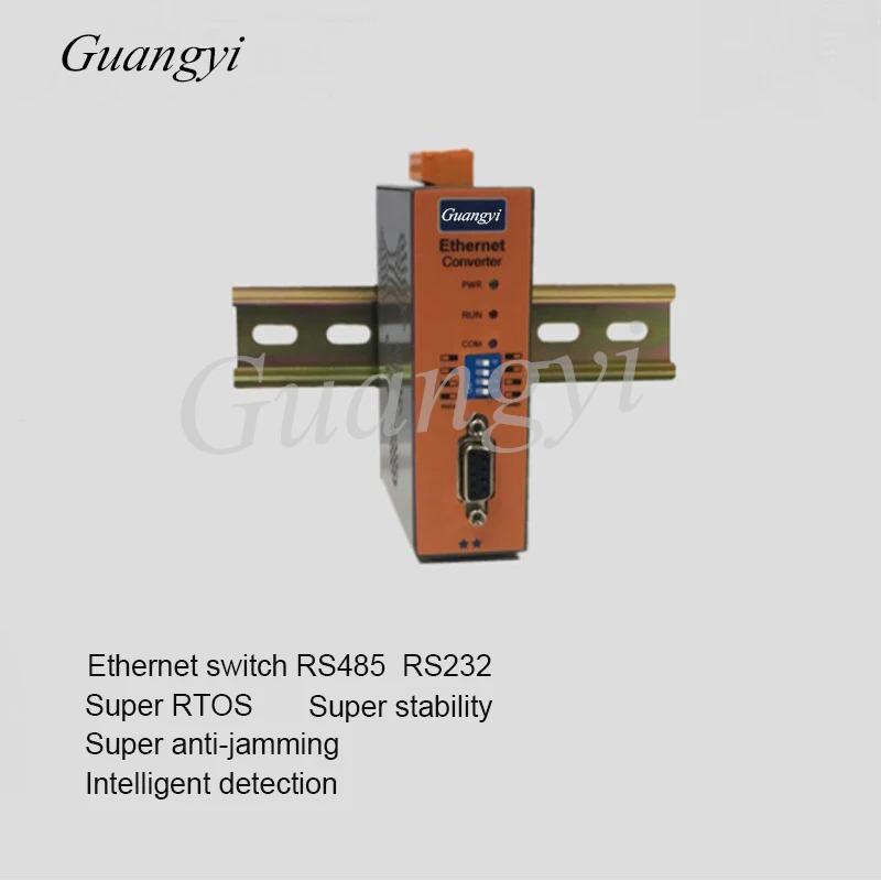Ethernet to Serial Port / Ethernet Port to RS485 & RS232 / Serial Network Server / KH-ET-COM