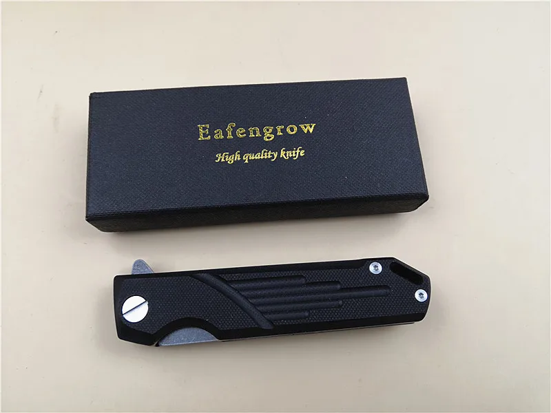 Eafengrow EF72 FOLDING POCKET EDC knife ball bearing D2 camping knife (11)