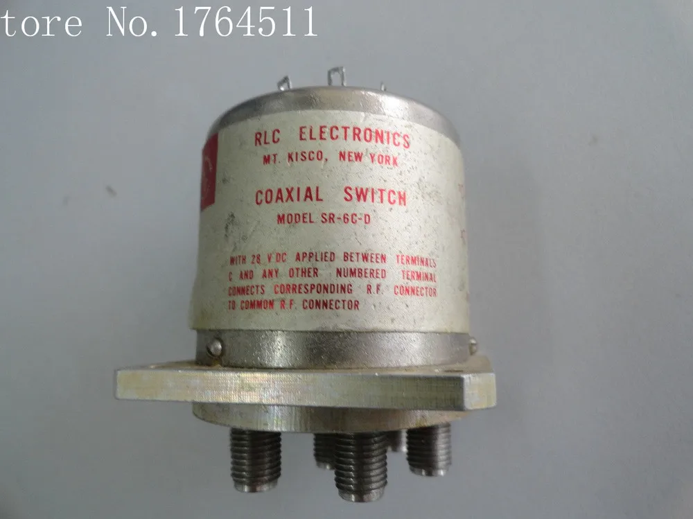 

[BELLA] RLC SR-6C-D DC-18GHZ single pole six throw RF - 28V