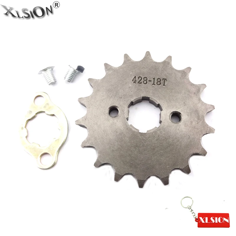 XLSION 428 18 зуб 20 мм передняя Звездочка двигателя для GPX SSR Orion SDG китайские ямы