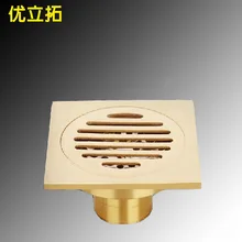 Прямые поставки из меди трапных на балкон для ванной кухня, посвященный дезодорант крышкой штук насекомых фильтр для слива