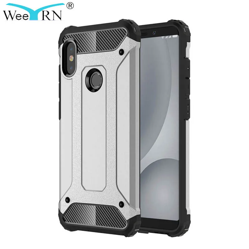 

WeeYRN Heavy Duty Protection Case Xiaomi Redmi note 5 Pro Redmi note 5 Case Hybrid Armor Hard Cover Xiaomi Redmi note 5 Funda