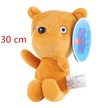 

Peppa Pig Mini Stuffed Soft Doll George Zoe Suzy Rebecca Emily Danny Pedro bear Dinosaur Children Plush toy 30 cm