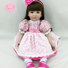 Высококачественная силиконовая виниловая кукла-Реборн, игрушки для детей, подарок на день рождения, Рождество, Год, Реалистичная кукла принцесса для девочек