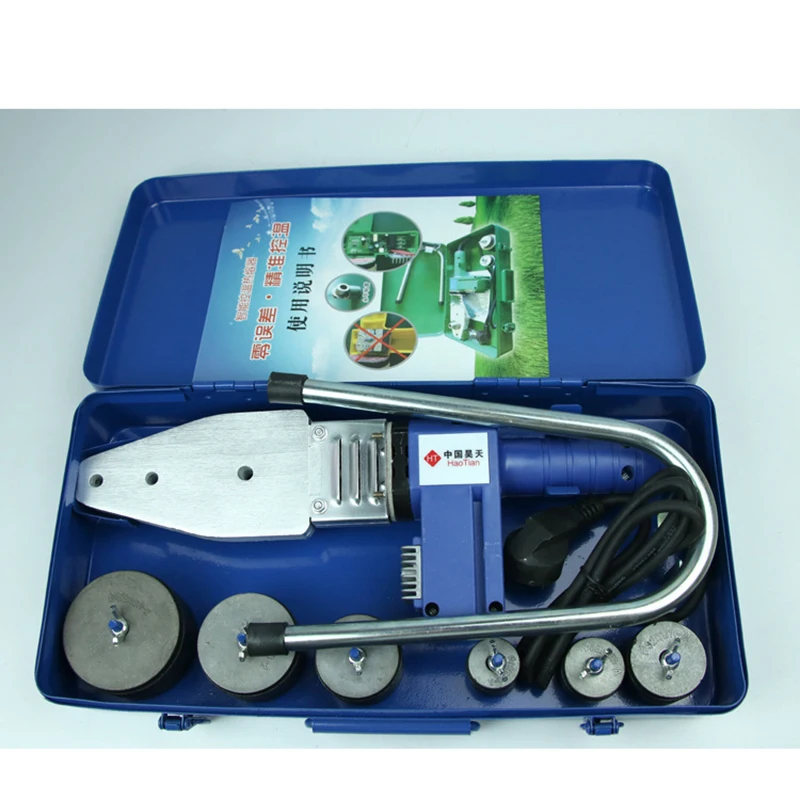 New 20-63mm 220V Pipe Welding Machine Plastic Welder Plastic Pipe Welder PPR PVC Welding Tool Water for Heating PPR