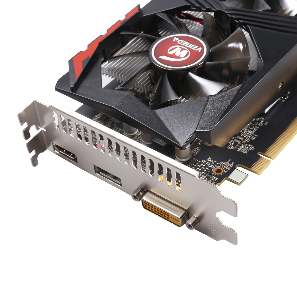Видеокарта VEINEDA для компьютера видеокарта PCI E GTX1050Ti GPU 4G DDR5 игр nVIDIA Geforce|video card|graphic