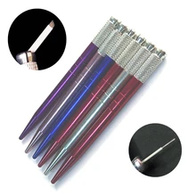 Tebori бровей татуировки ручка Перманентный машинка для перманентного макияжа ручка микролиста для губ и бровей Тату оборудование