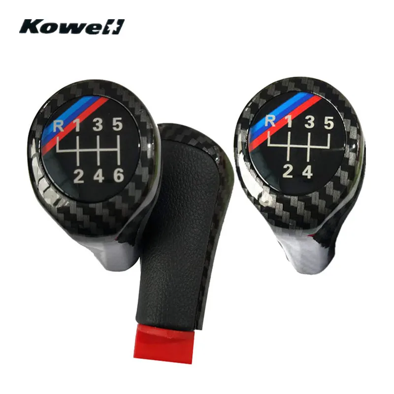 Carbon Fiber Gear Shift Knob for BMW 1 3 5 6 Series E46 E53 E60 E61 E63