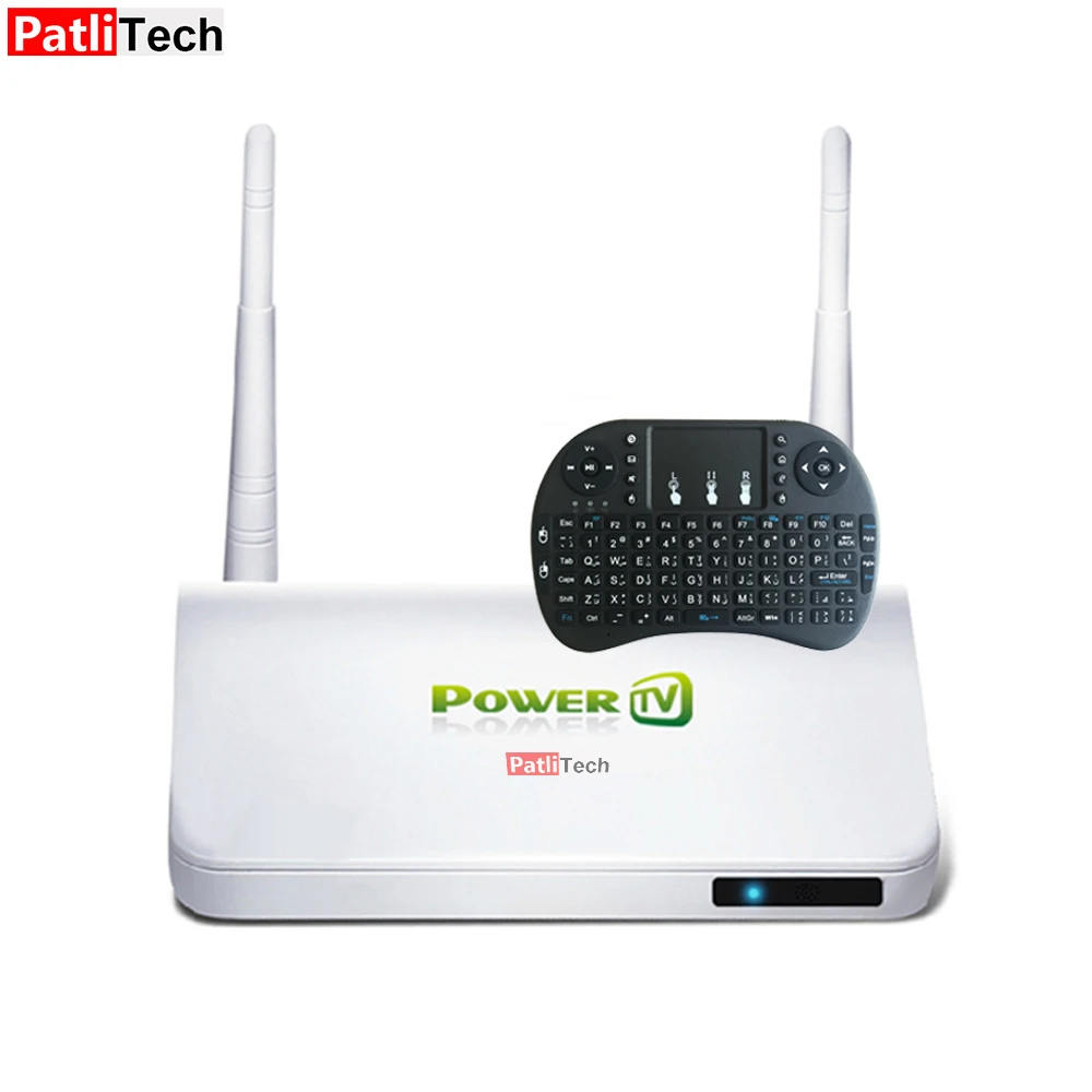 

X6 I8 PowerTV iptv arabic box, & 2.4Ghz Arabic Keyboard, Android set-top box Europe tv receiver, Lifetime free forever iptv