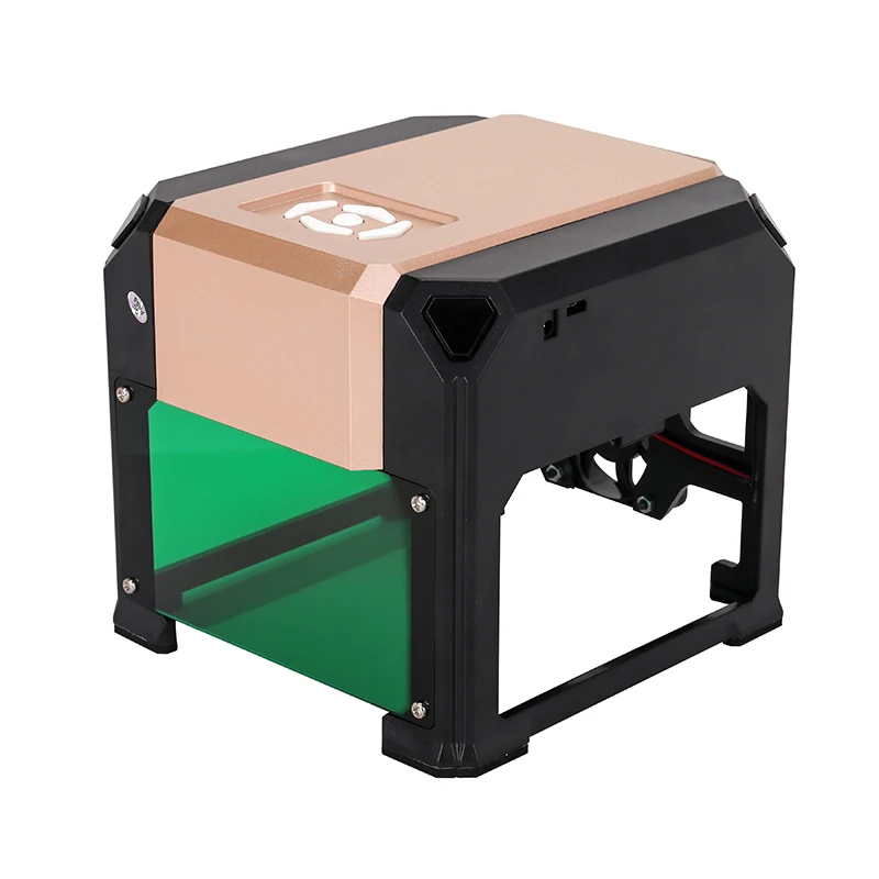 Pаспродажа Лазерный гравер с ЧПУ, 3000 МВт, сделай сам, принтер с логотипом, резак, лазерный гравировальный станок, деревообрабатывающий 80x80 мм, диапазон г...