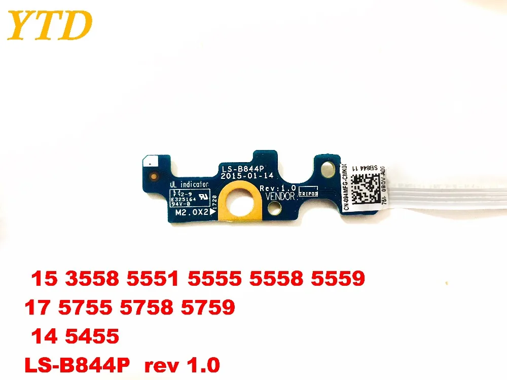 Оригинальный Для Dell Inspiron 15 3558 5551 5555 5558 5559 17 5755 5758 5759 14 5455 плата переключателя