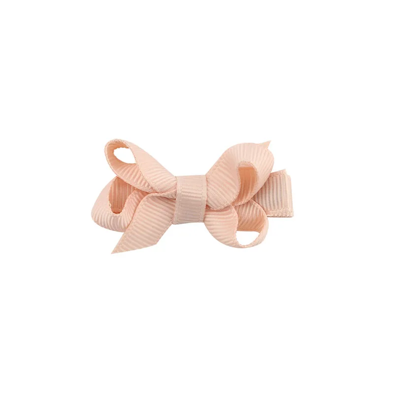 High quality Lovely Hair Clip Girls Hair Bows Hairpins Grosgrain Ribbon hair clips kids hair accessories  (11)