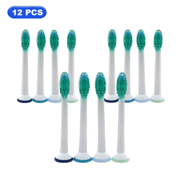 Vbatty 12 шт. зубная щетка головки для PHILIPS Sonicare FlexCare Бриллиант Чистой HX6064 HX6930 HX9340 HX6950 HX6710 HX9140 HX6530