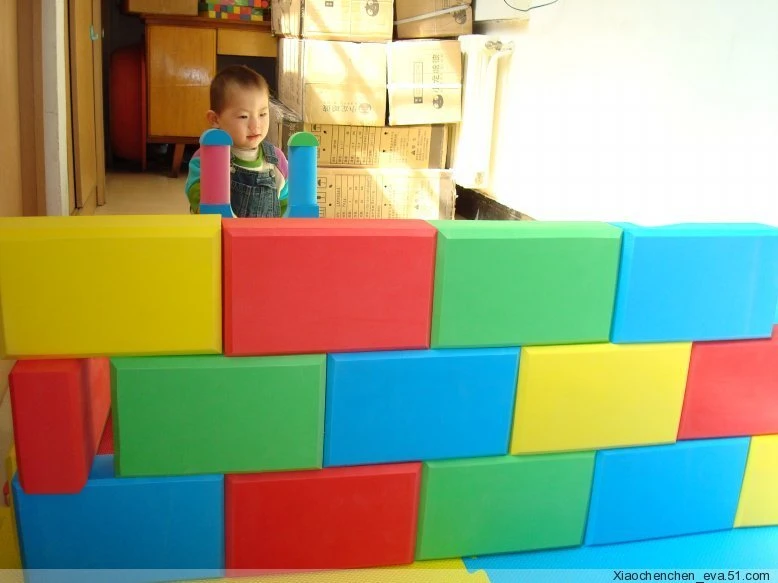 big foam building blocks