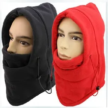4 в 1 с капюшоном на зиму термальная маска для лица на открытом воздухе тактический Флисовая Шапка Балаклава Многофункциональный меховой воротник кожаные мотоциклетные Теплая Флисовая шапка