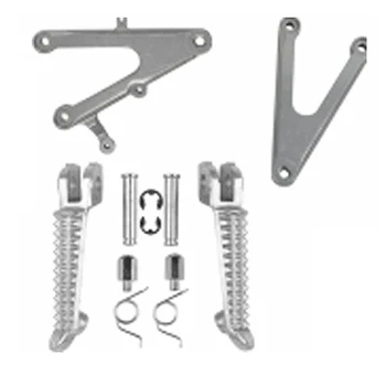 

motorcycle Aluminum Front Foot rests pegs tripod Pedal stent assembly For YAMAHA YZF1000 R1 2003-2005 R6S 2006 -2009
