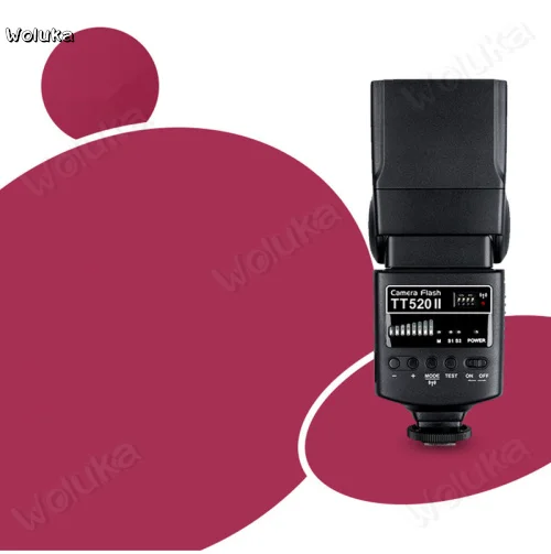 Godox TT520 II Вспышка TT520II со встроенным 433 МГц беспроводным сигналом + набор цветных