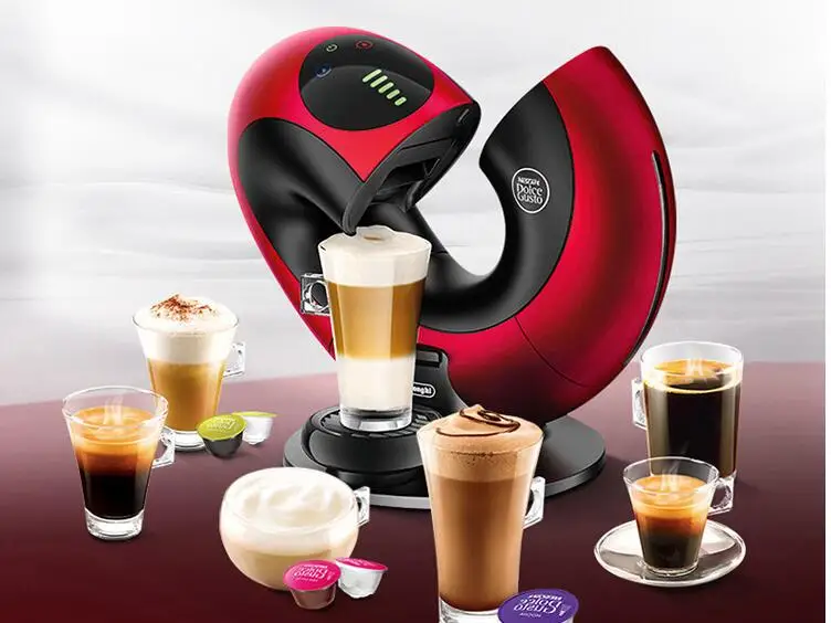 

Nestle Nescafe Dolce Gusto 6cups Capsule Coffee Machine Fully automatic Household Smart Touch milk foam Espresso maker Eclipse