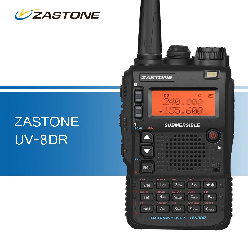 bilder für UV-8DR Drei Band walkie-talkies 136-174/240-260/400-520 mhz Tragbare Ham CB Radio Handliche Transceiver Walkie Talkie für Jagd bilder für UV-8DR Drei Band walkie-talkies 136-174/240-260/400-520 mhz Tragbare Ham CB Radio Handliche Transceiver Walkie Talkie für Jagd