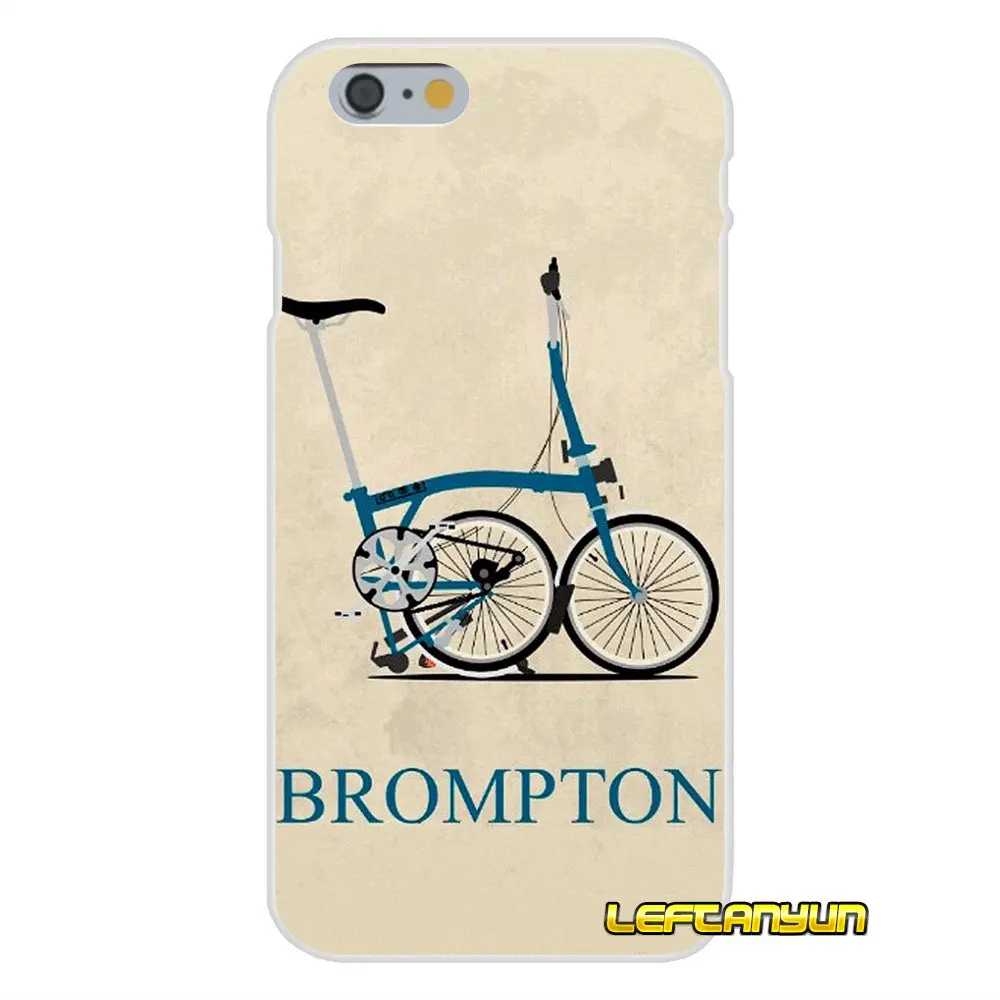 Для iPhone X 4 4S 5 5S 5C SE 6 6S 7 8 Plus Винтажные Аксессуары для велосипеда Brompton чехлы