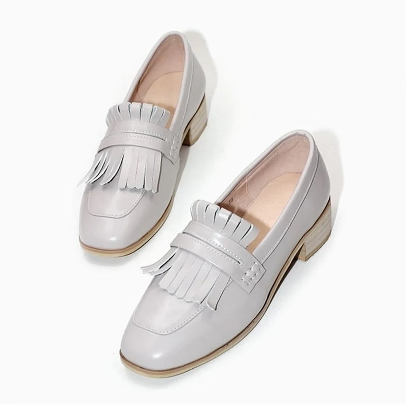 

Women oxford Spring shoes genuine leather loafers for woman sneakers female oxfords ladies single shoes strap 2019 summer shoes