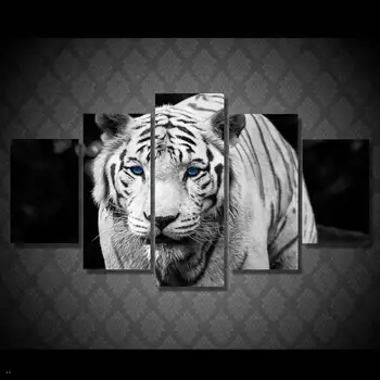 

Hd Printed White Tiger Landscape Group Painting Room Decor Print Poster Picture Canvas Free Shipping/90800