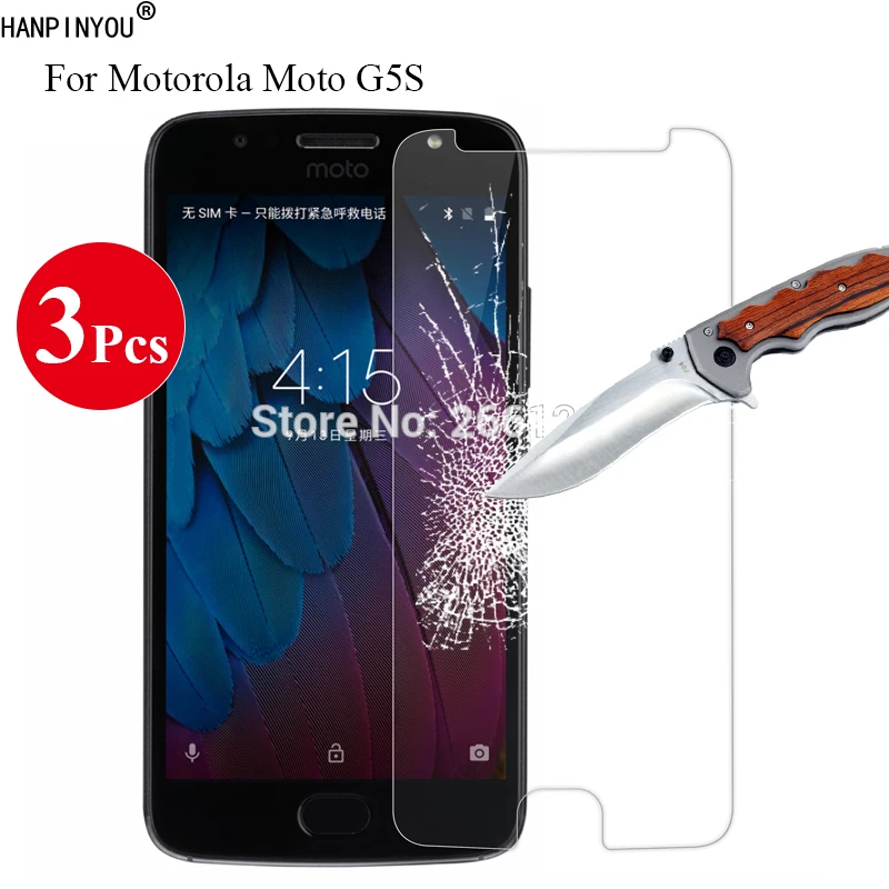 3 шт./лот 9H 2.5D Закаленное стекло протектор экрана для Motorola Moto G5S XT1793 XT1794 XT1792 5 2