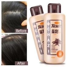 Профессиональный шампунь от перхоти и семян чая для волос, Балансирующий зуд, контроль жирности, освежающий Питательный Уход за волосами, 400 мл