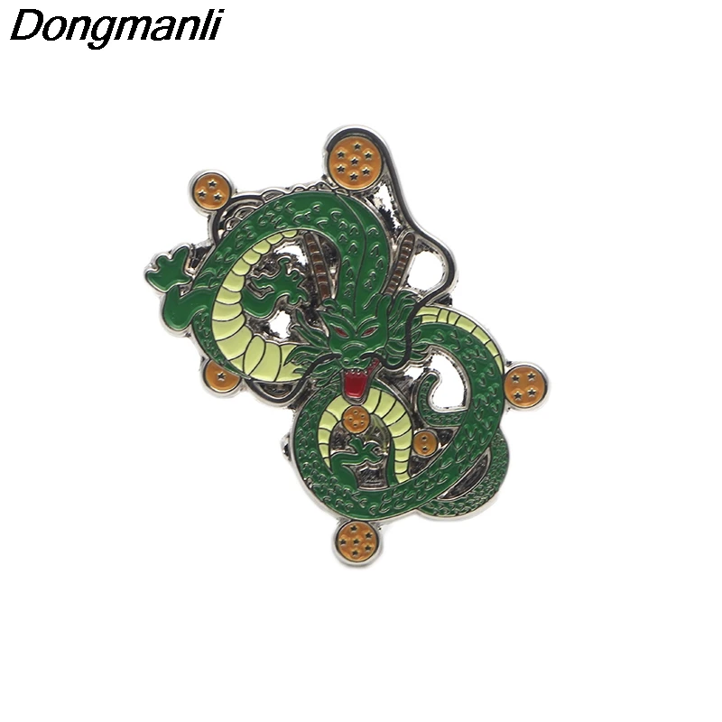 Buy Dragon Ball Shenron Brooch Metal Tie