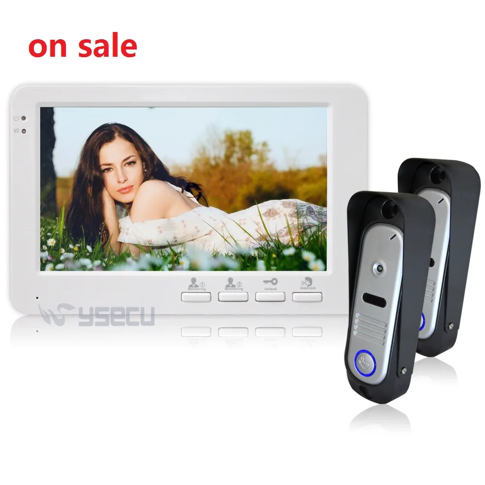 Homefong 7 inch TFT LCD Monitor Video font b Door b font Phone font b Door