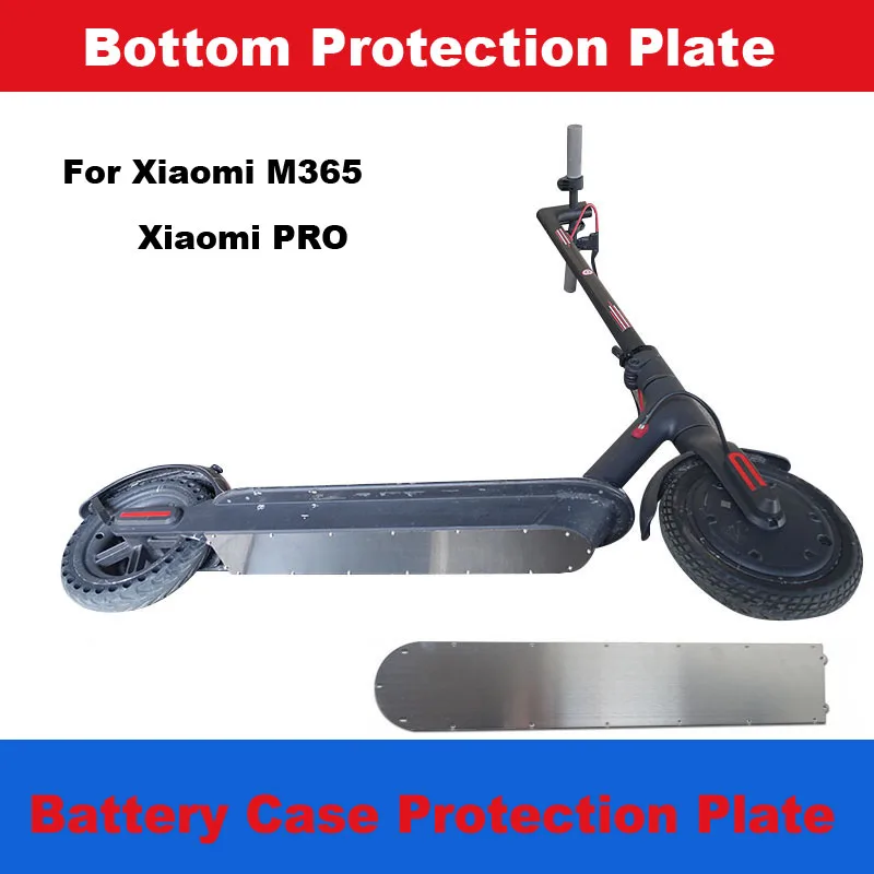 

XIAOMI Scooter Bottom Protection Plate Bottom Amor M365 Scooter Battery Case Protection Stainless Steel Plate for Xiaomi Scooter