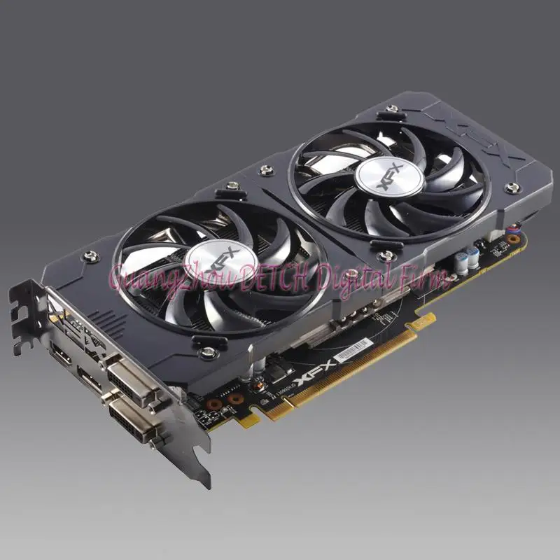 R9 370X 4G 256Bit D5 Black Wolf game graphics