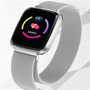 

NEW Y7 Smart watch IP67 Waterproof Fitness Tracker Heart Rate Monitor Blood Pressure Women men Clock Smartwatch For Android IOS