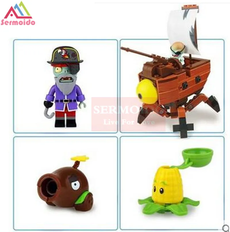 2017 новые фигурки растений против зомби игрушки для детей подарок B12|block toys|building