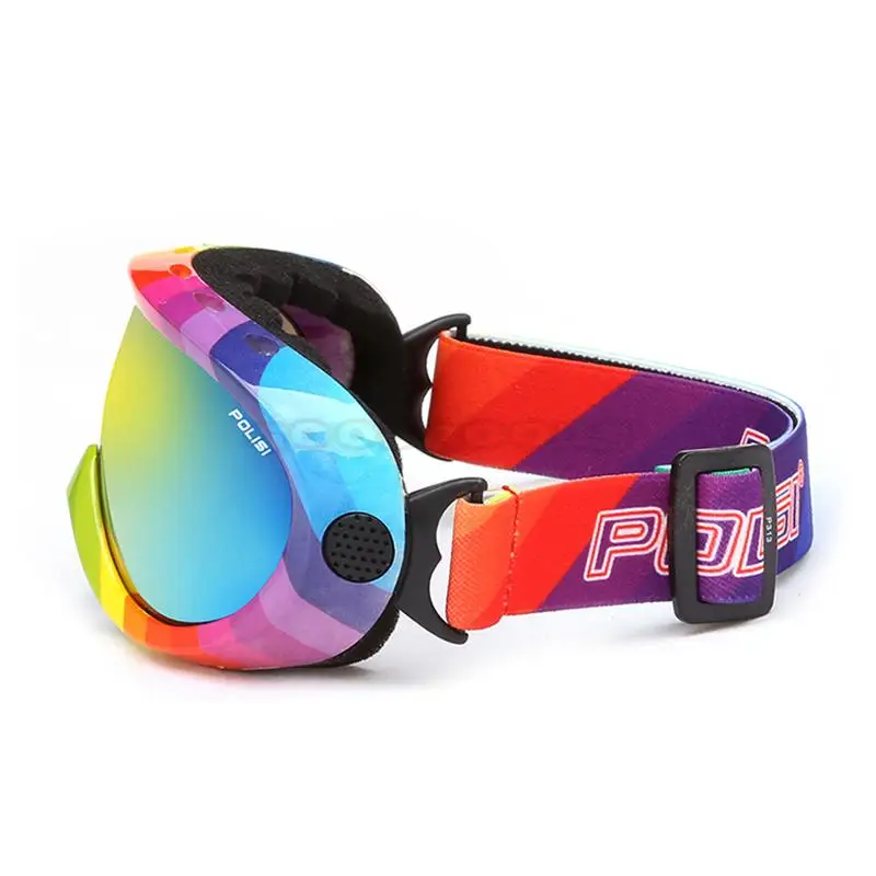 POLISI invierno Snowboard gafas de protección de los hombres al aire libre de las mujeres al aire libre de esquí de nieve Esqui gafas moto de nieve Skate Anti-niebla UV400 gafas POLISI invierno Snowboard gafas de protección de los hombres al aire libre de las mujeres al aire libre de esquí de nieve Esqui gafas moto de nieve Skate Anti-niebla UV400 gafas
