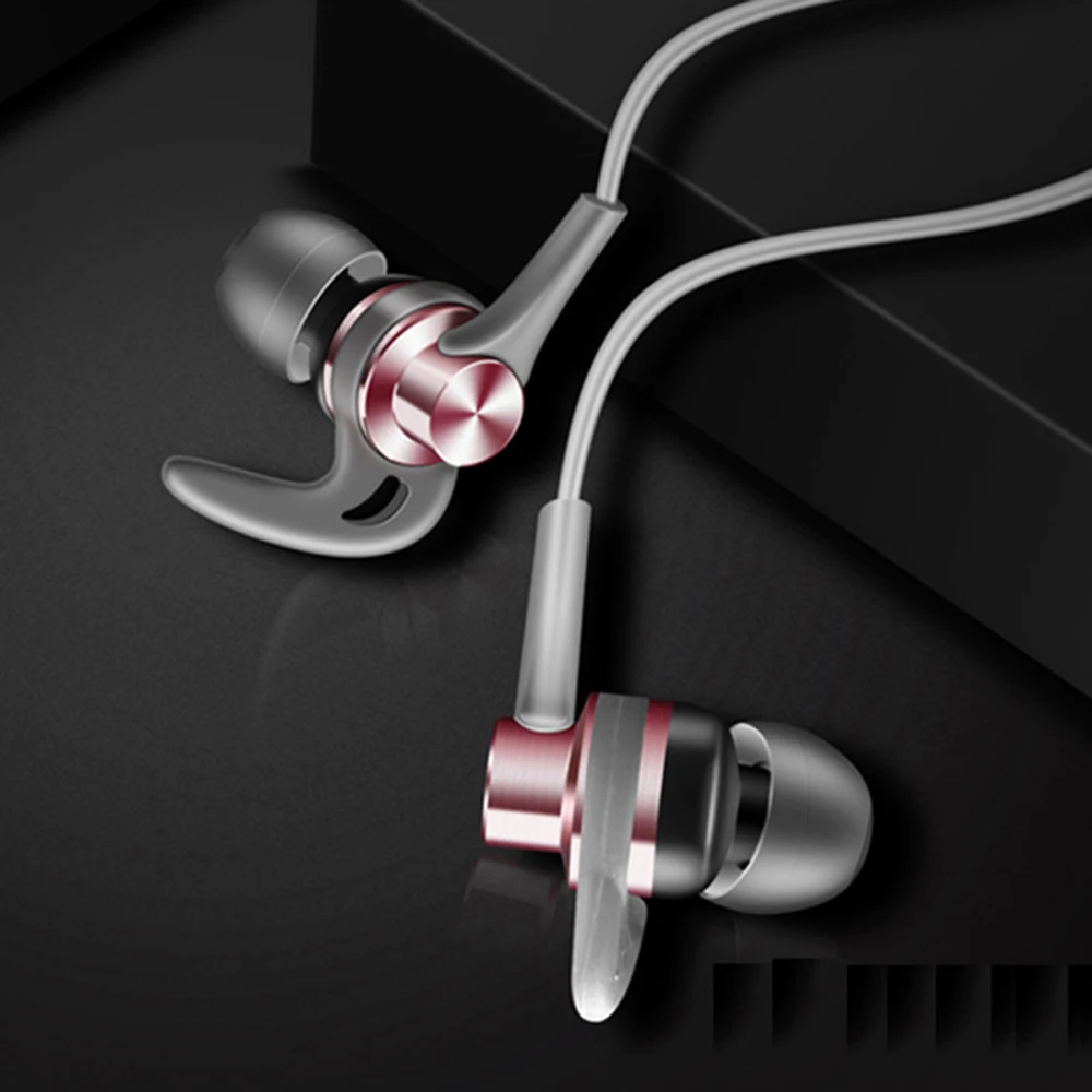 

High quality earphone in - ear stereo bass weight low - tone controlled mic music earplug sport earphone