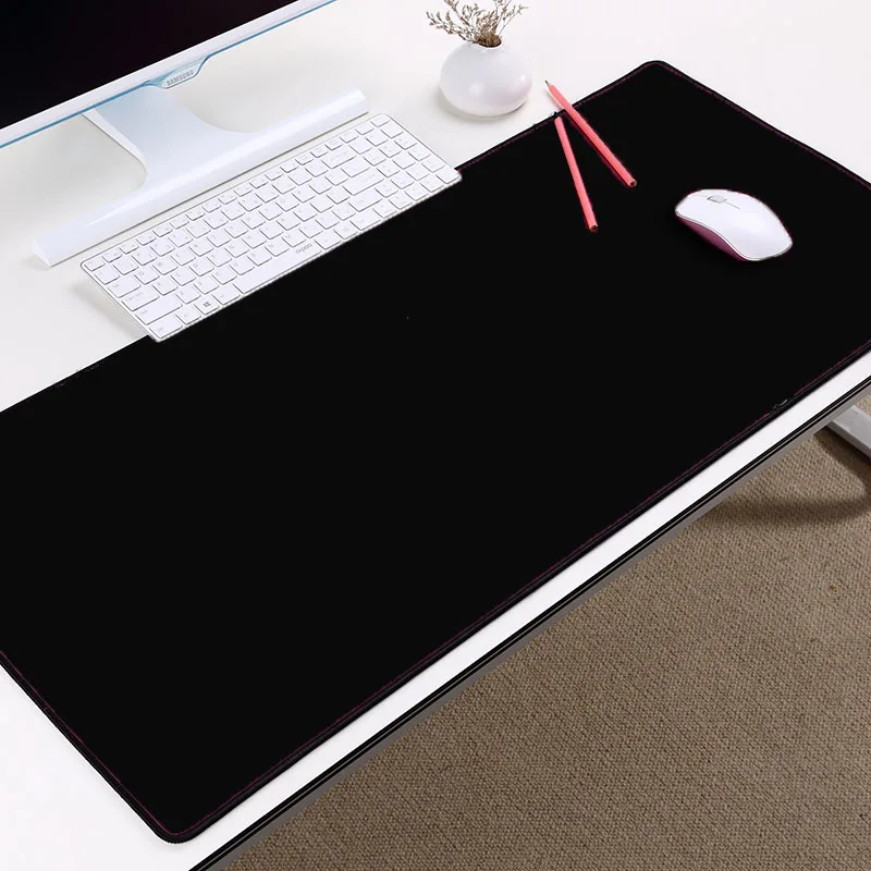 Mairuige Super Big Large Xxl Pure Black Color Rubber Computer Game Gaming Mouse Pad Mat To Decorate Pc Desktop for Gamer Player Mairuige Super Big Large Xxl Pure Black Color Rubber Computer Game Gaming Mouse Pad Mat To Decorate Pc Desktop for Gamer Player